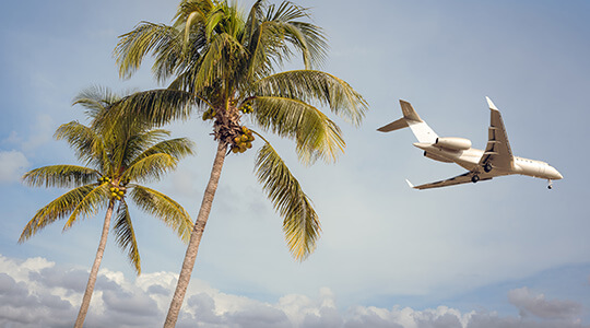Managing client expectations during the Caribbean airspace disruption